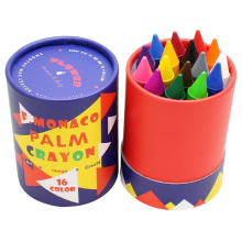 Children giant non-toxic 16 color crayons, stationary easy-to-hold large children crayons, pure crayons that are safe for babies